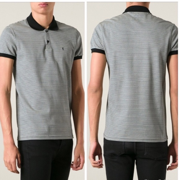 Saint Laurent Other - YSL -  Striped polo shirt, XS